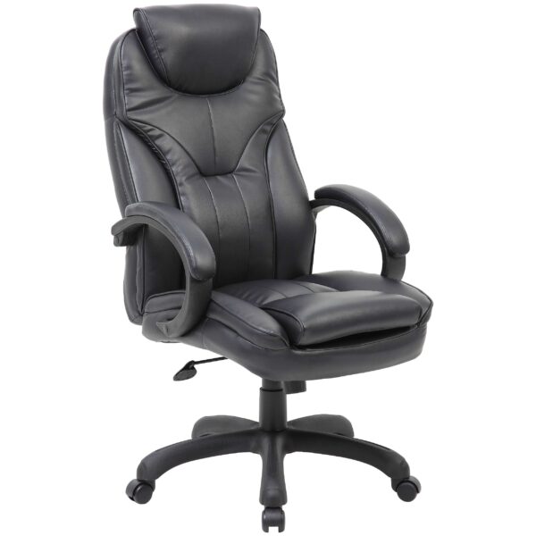 Impulse High Back Executive Leather Office Chair