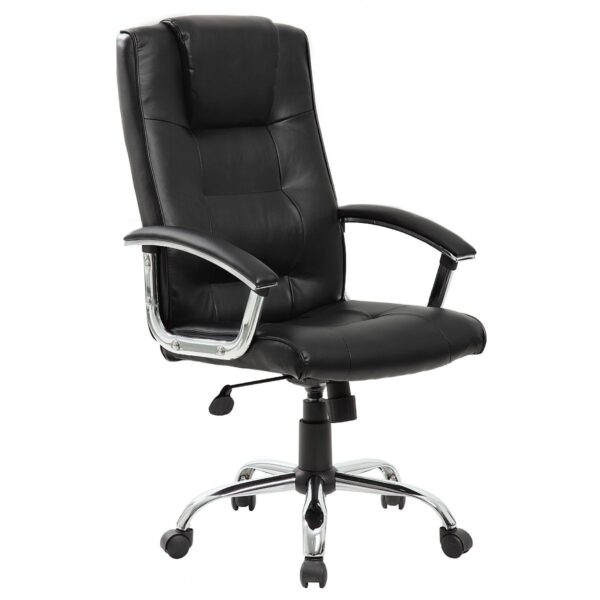 Oracle High Back Leather Faced Office Chairs