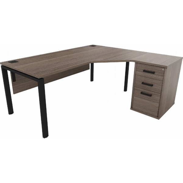 Apex Goalpost Executive Combination Corner Office Desk